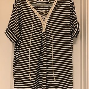 Striped Tie tunic